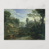 Landschaft mit Diogenes, 1648 Postkarte (Vorderseite)