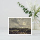 Landschaft mit Dünen nähern sich Haarlem (Öl auf Postkarte (Stehend Vorderseite)