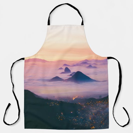 LANDSCHAFT MIT EINEM GEWÄSSER SCHÜRZE (Vorderseite)