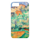 Landschaft mit einem Haus, Cezanne Case-Mate iPhone Hülle (Rückseite)
