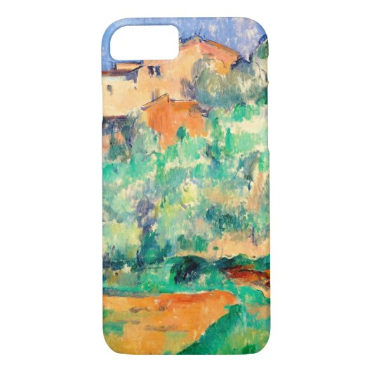 Landschaft mit einem Haus, Cezanne Case-Mate iPhone Hülle (Rückseite)