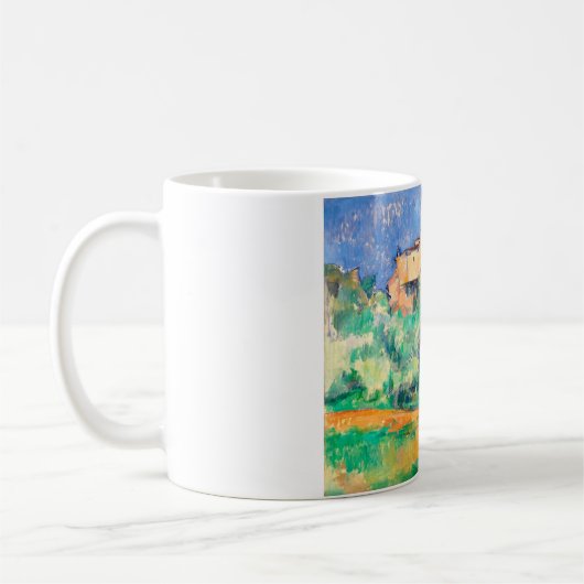 Landschaft mit einem Haus, Cezanne Kaffeetasse (Links)