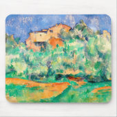 Landschaft mit einem Haus, Cezanne Mousepad (Vorne)