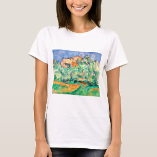 Landschaft mit einem Haus, Cezanne T-Shirt