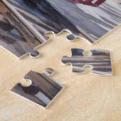 Landschaft mit einem viktorianischen Zug Puzzle (Seite)