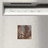 Landschaft mit einer Brücke, c.1518-20 Magnet (In Situ (Geschirrspüler))