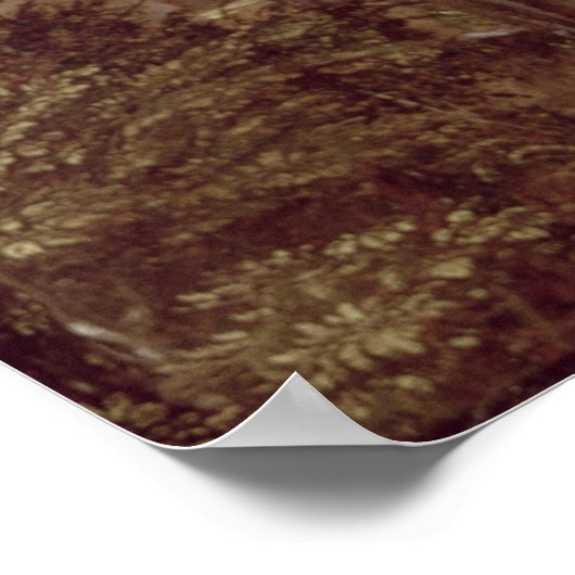 Landschaft mit einer Brücke, c.1518-20 Poster (Ecke)