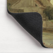 Landschaft mit einer Hütte Mousepad (Ecke)
