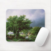 Landschaft mit einer Mühle Mousepad (Mit Mouse)