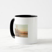 Landschaft mit einer ruinierten Hütte an Tasse (Vorderseite Links)