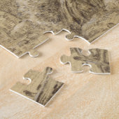Landschaft mit einer rustikalen Brücke Puzzle (Seite)