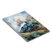 Landschaft mit einer viktorianischen Eisenbahn Notizblock (Rechte Seite)
