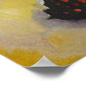 Landschaft mit Fabrikschornstein Poster (Ecke)