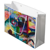 Landschaft mit Fabrikschornstein, Wassily Kandinsk Große Geschenktüte (Vorderseite Schrägansicht)