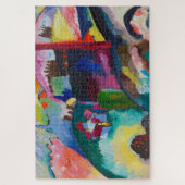 Landschaft mit Fabrikschornstein, Wassily Kandinsk Puzzle (Vertikal)