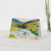 Landschaft mit Fluss | Curt Herrmann Karte (Vorderseite)