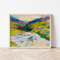 Landschaft mit Fluss | Curt Herrmann