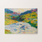 Landschaft mit Fluss | Curt Herrmann Puzzle (Horizontal)