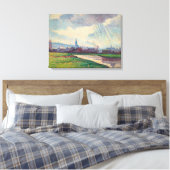 Landschaft mit Fluss (von Maximilien Luce) Leinwanddruck (Insitu (Schlafzimmer))