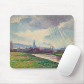Landschaft mit Fluss (von Maximilien Luce) Mousepad (Mit Mouse)
