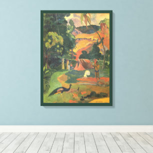 Landschaft mit Friedensstiften von Paul Gauguin Leinwanddruck