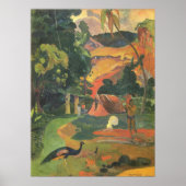 Landschaft mit Friedensstiften von Paul Gauguin Poster (Vorne)