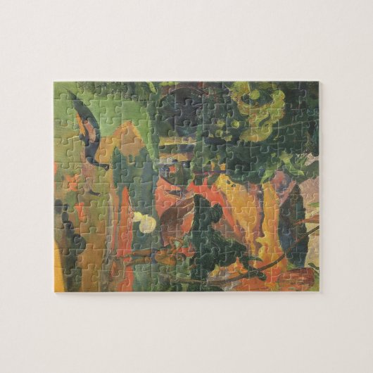 Landschaft mit Friedensstiften von Paul Gauguin Puzzle (Horizontal)