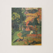Landschaft mit Friedensstiften von Paul Gauguin Puzzle (Vertikal)