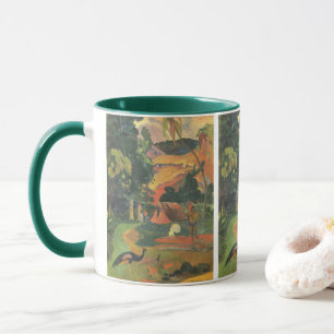 Landschaft mit Friedensstiften von Paul Gauguin Tasse
