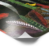 Landschaft mit Gelben Vögeln | Paul Klee | Fotodruck (Ecke)