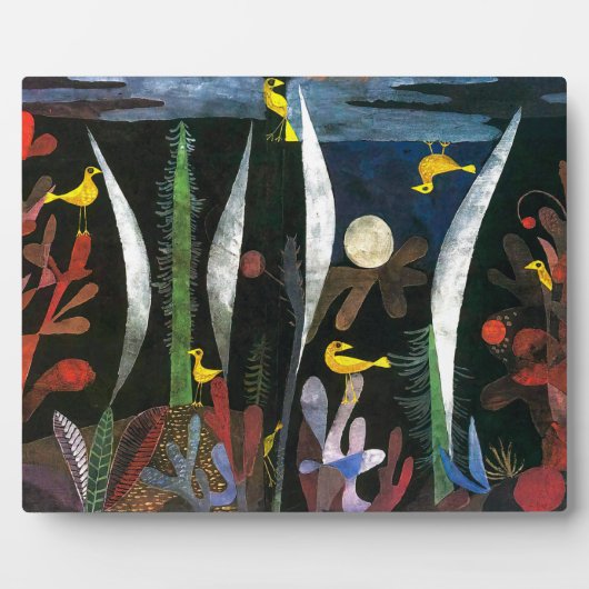 Landschaft mit Gelben Vögeln | Paul Klee | Fotoplatte (Vorderseite)