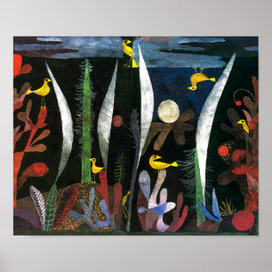 Landschaft mit Gelben Vögeln   Paul Klee   Poster