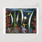 Landschaft mit Gelben Vögeln | Paul Klee | Postkarte (Vorderseite)