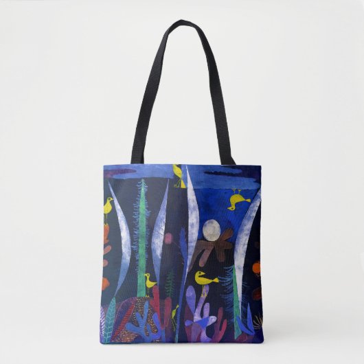 Landschaft mit gelben Vögeln, Paul Klee Tasche (Vorderseite)