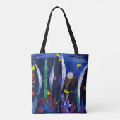 Landschaft mit gelben Vögeln, Paul Klee Tasche (Rückseite)