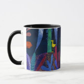 Landschaft mit gelben Vögeln, Paul Klee Tasse (Links)