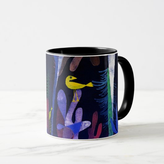 Landschaft mit gelben Vögeln, Paul Klee Tasse (VorderseiteRechts)