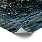 Landschaft mit Gewitter Poster (Ecke)