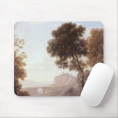 Landschaft mit Hagar und dem Engel, 1646 Mousepad (Mit Mouse)