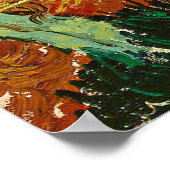 Landschaft mit Haus und Pflüger, Poster (Ecke)