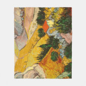 Landschaft mit Haus und PloughmaVincent van Gogh Fleecedecke (Vorderseite)