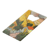 Landschaft mit Haus und PloughmaVincent van Gogh Geldbeutel Flaschenöffner (Rückseite Schrägansicht)