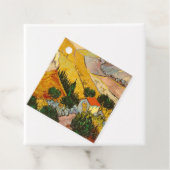 Landschaft mit Haus und PloughmaVincent van Gogh Geschenkanhänger (Beispiel)