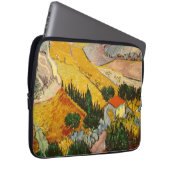 Landschaft mit Haus und PloughmaVincent van Gogh Laptopschutzhülle (Vorne Rechts)