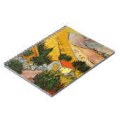 Landschaft mit Haus und PloughmaVincent van Gogh Notizblock (Linke Seite)