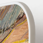 Landschaft mit Haus und PloughmaVincent van Gogh Pickleball Schläger (Linke Seite)