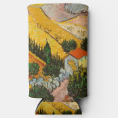 Landschaft mit Haus und PloughmaVincent van Gogh Selters Dosenkühler (Vorderseite)