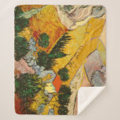 Landschaft mit Haus und PloughmaVincent van Gogh Sherpadecke (Vorderseite)