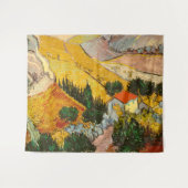 Landschaft mit Haus und PloughmaVincent van Gogh Wandteppich (Vorderseite (Horizontal))