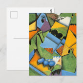 Landschaft mit Häusern in Ceret Postkarte (Vorne/Hinten)